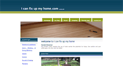 Desktop Screenshot of icanfixupmyhome.com